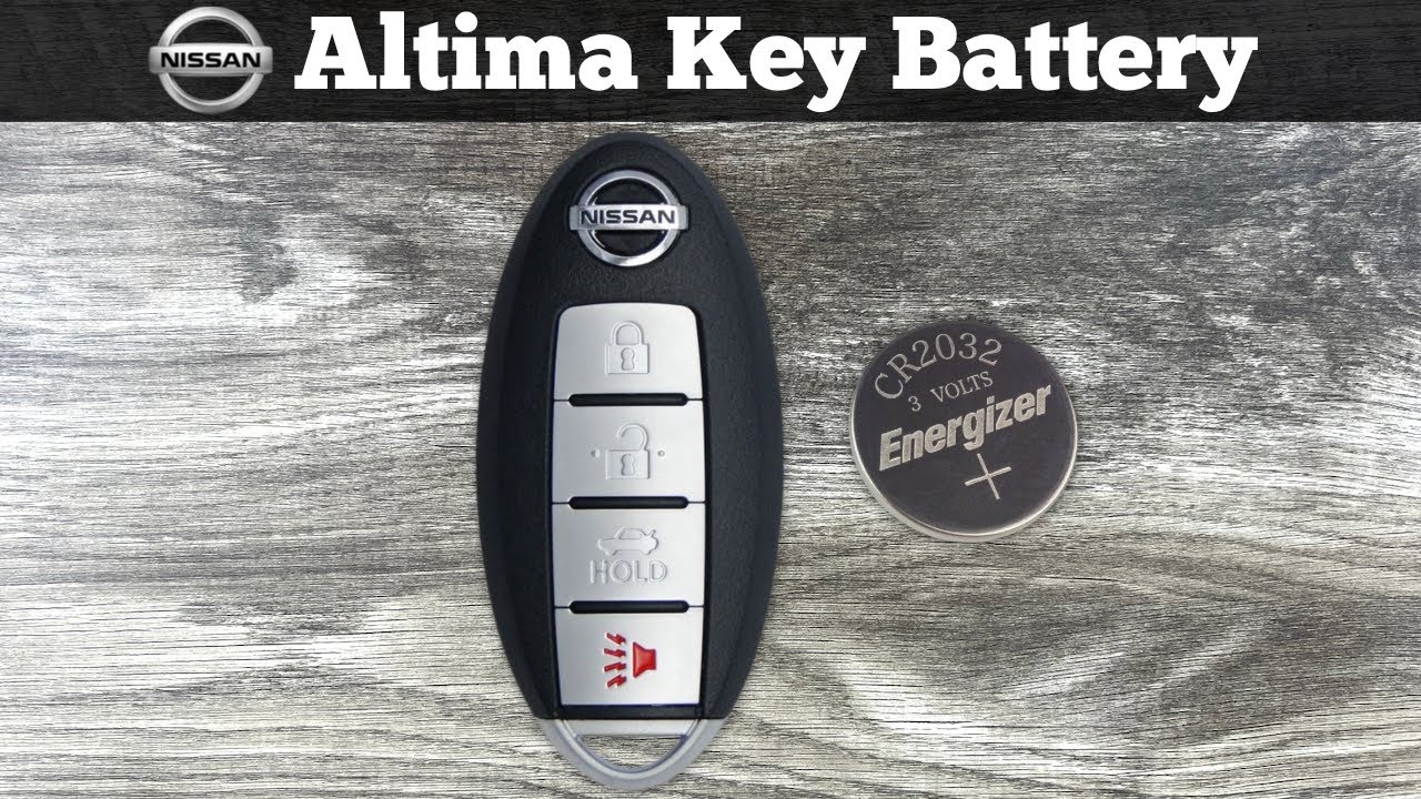 How To Change The Battery In Nissan Altima Key 2007 - 2012 Nissan Altima Key Fob Battery Replacement - How To Change