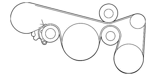 2011 Nissan Maxima Serpentine Belt Diagram