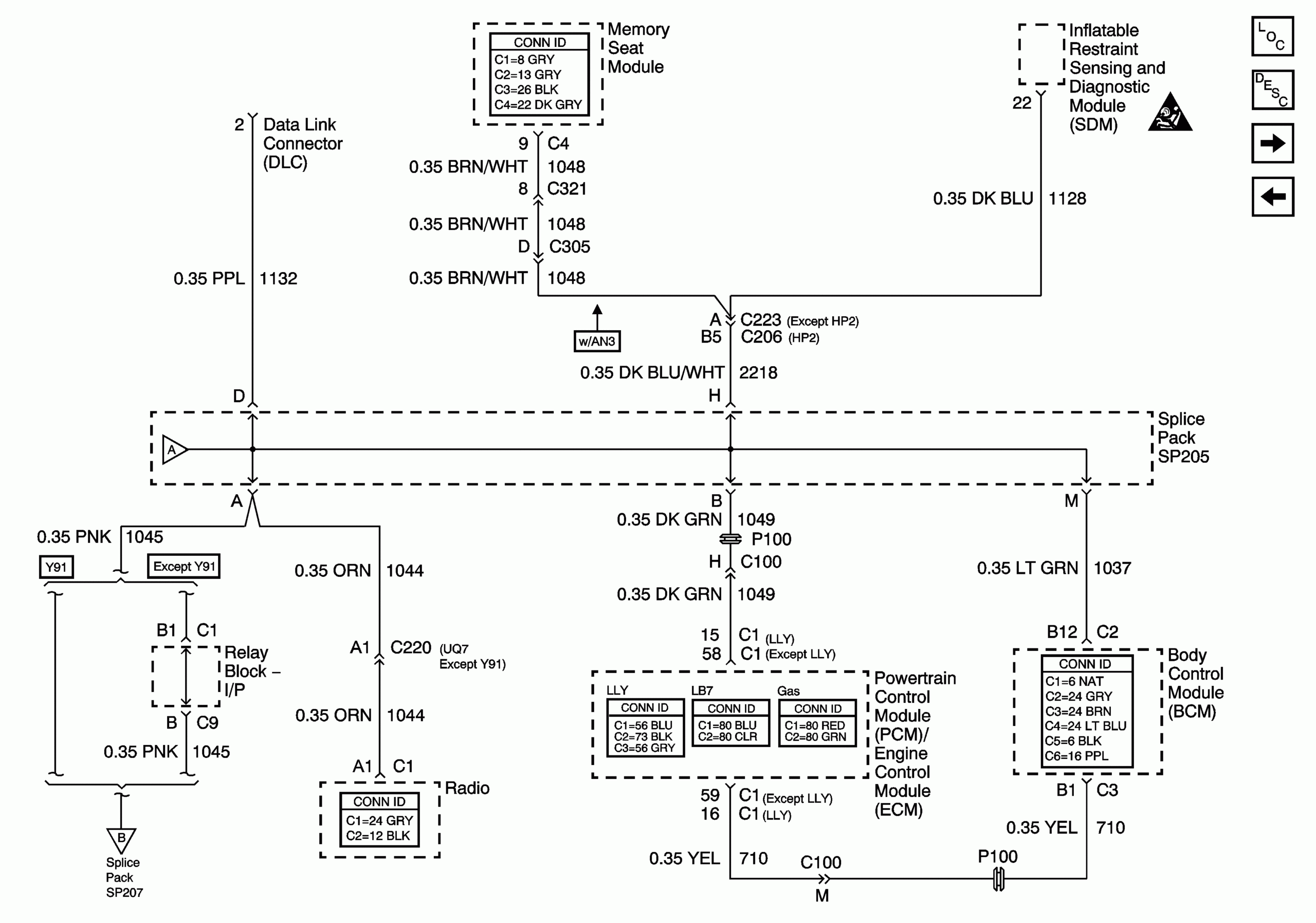 2007 Tahoe Radio Wiring Harness Diagram