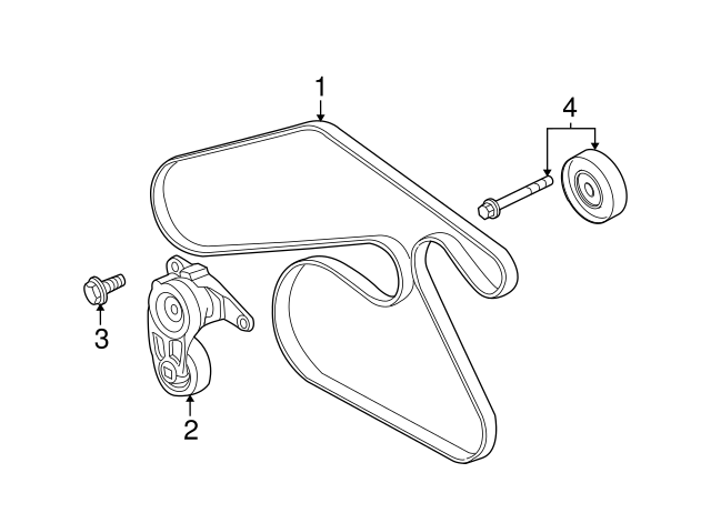 2007 Gmc Acadia Serpentine Belt Diagram
