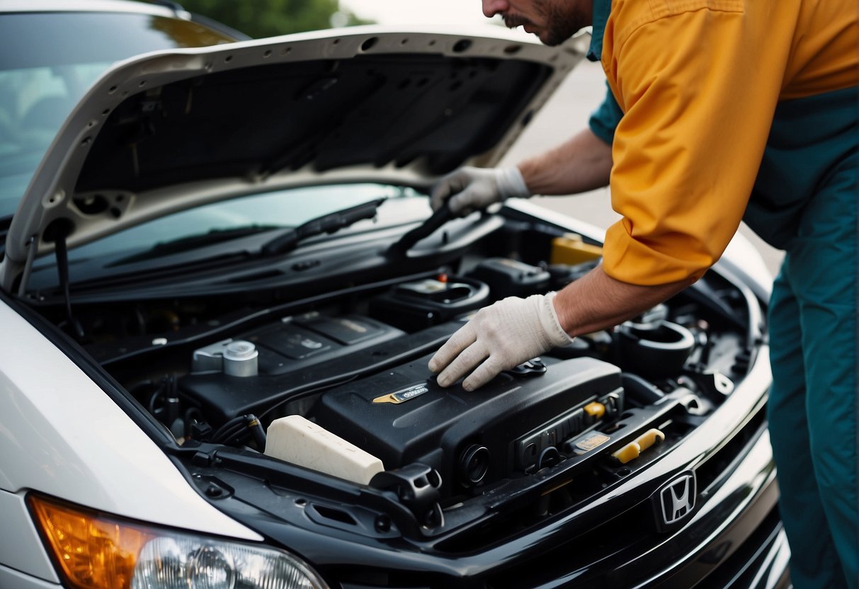 2007 Honda Civic Front Bumper Replacement