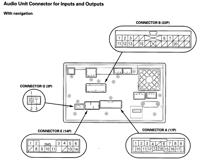 2007 Honda Crv Stereo Wiring Diagram