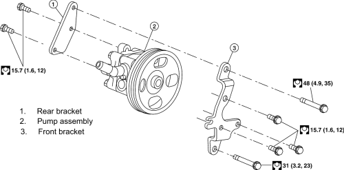 How To Properly Pressurize Steering System On Nissan Altima 2007 Nissan Altima 2.5ls How Change Power Steering Diagram P