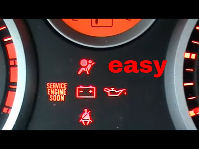 Blinking Airbag Light Nissan Frontier