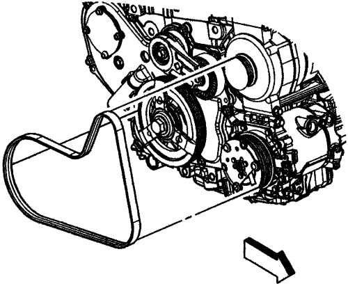 07 Pontiac G6 Serpentine Belt Diagram