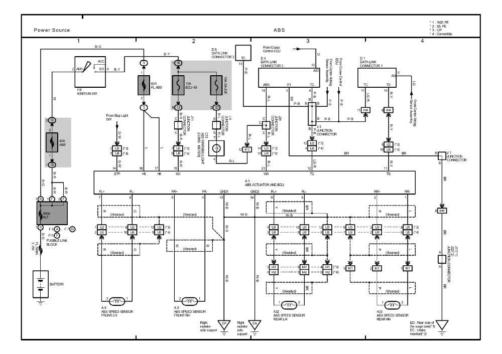 2007 Toyota Camry Ignition Coil Wiring Diagram