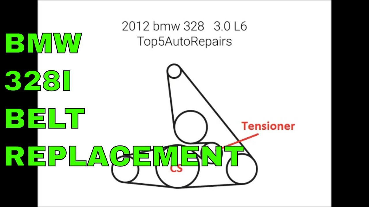 2008 Bmw 328i Serpentine Belt Diagram