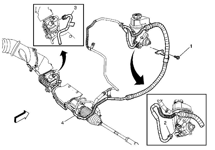 2008 Chevy Impala Power Steering Diagram