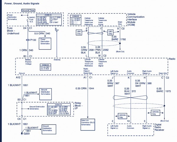 2008 Chevy Impala Wiring Harness Diagram
