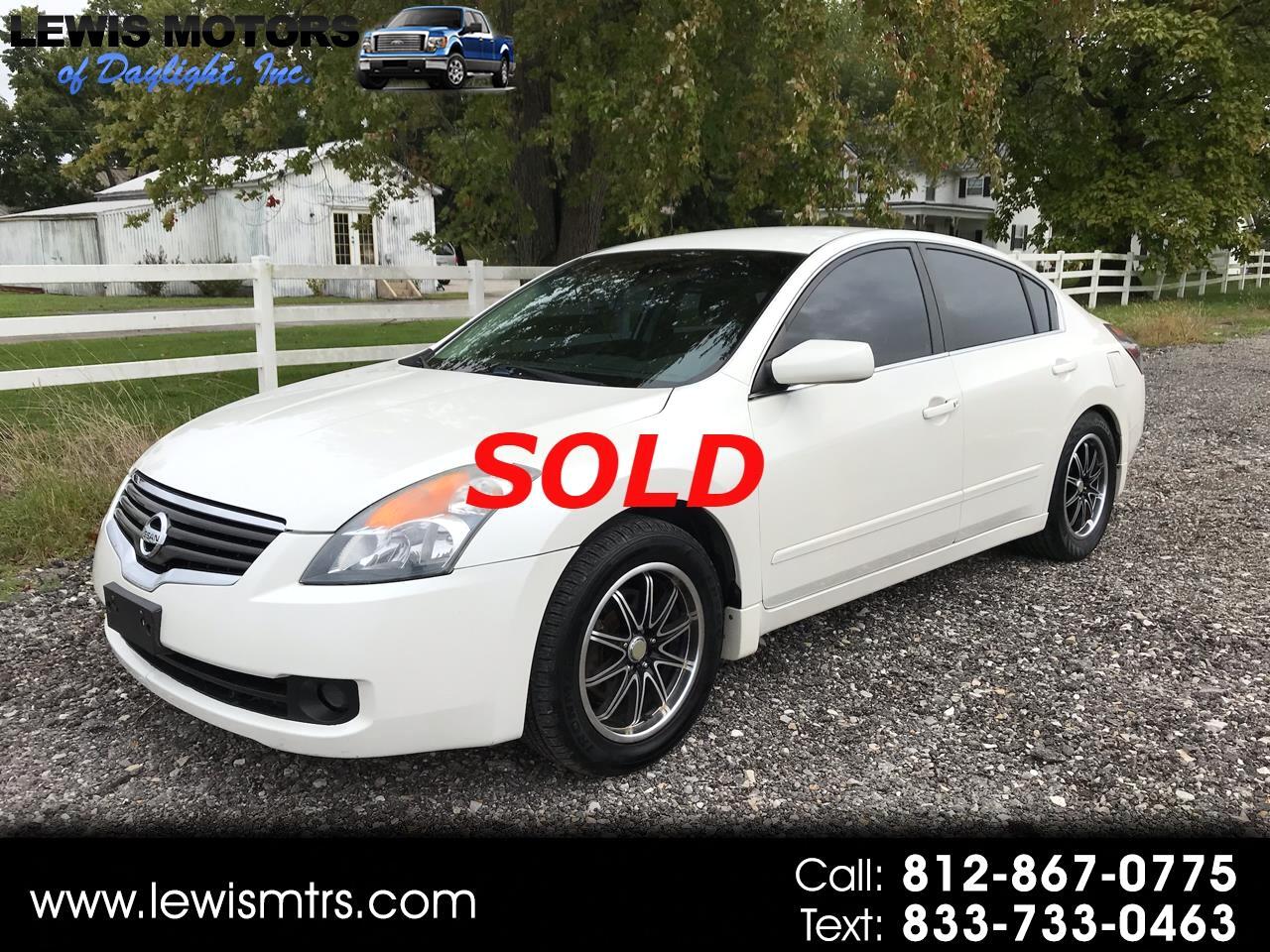 Nissan Altima 2008 2.5s Specs