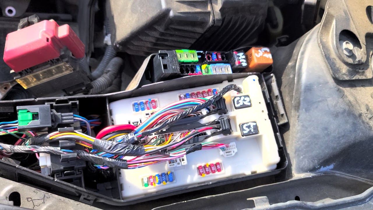2008 Nissan Altima Ac Relay Location