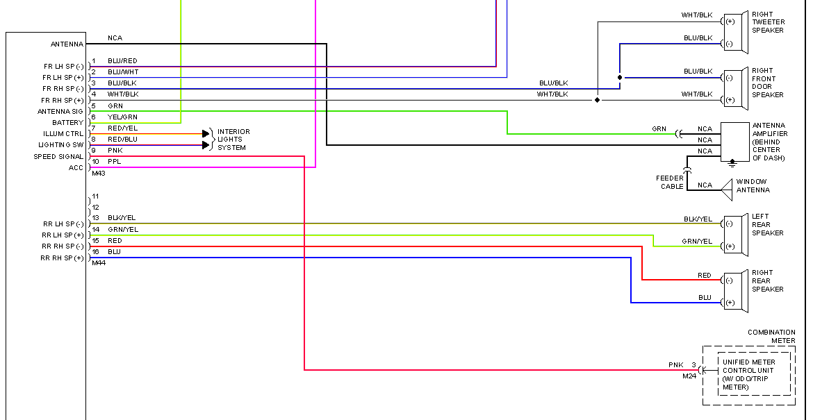 08 Nissan Altima Radio Wiring Diagram