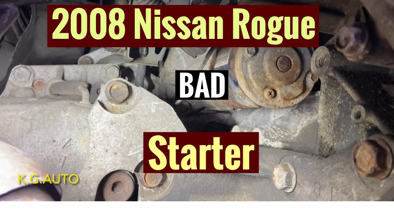 Nissan Rogue Starter Replacement Cost