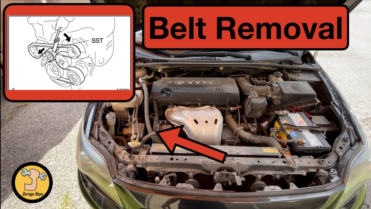 2008 Scion Tc Serpentine Belt Diagram