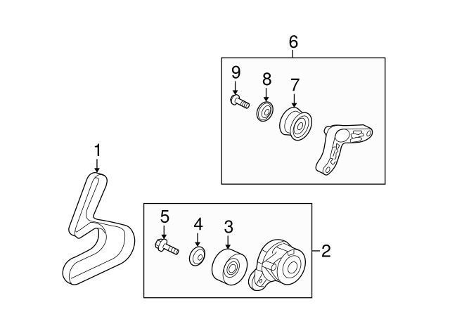 2009 Acura Tsx Serpentine Belt Diagram