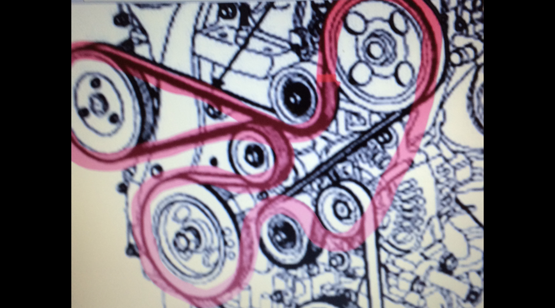 2009 Hyundai Sonata Serpentine Belt Diagram