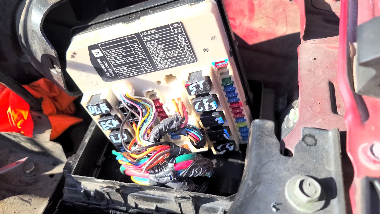 2011 Nissan Rogue A C Relay Locationnull