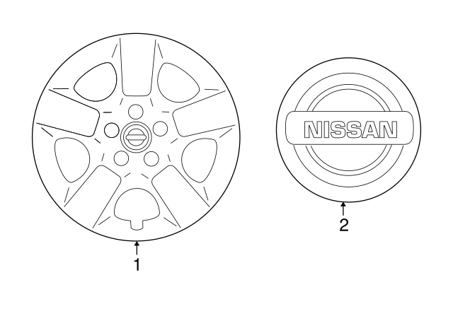2013 Nissan Rogue Hubcap Replacement