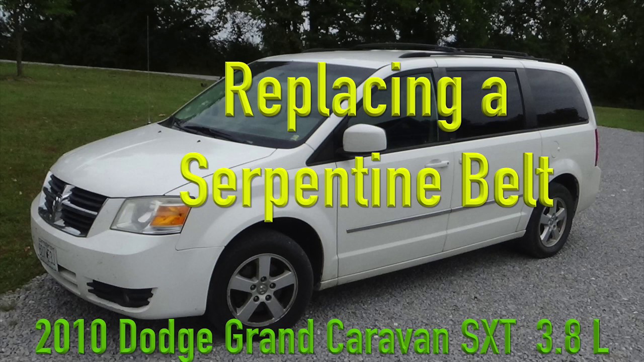 2010 Dodge Grand Caravan Belt Diagram