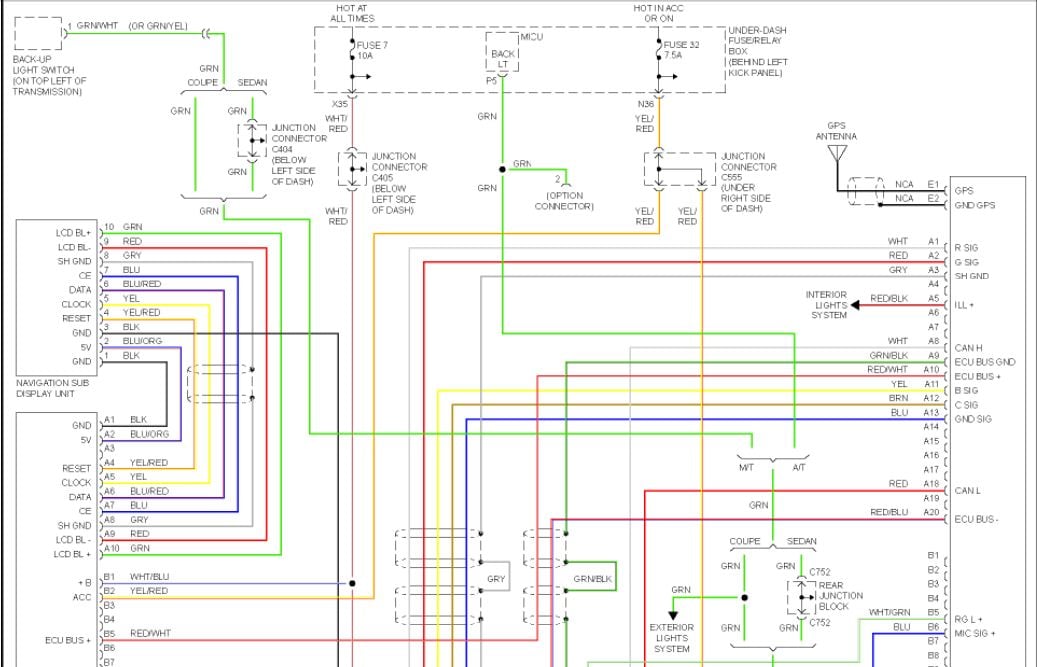 2010 Honda Accord Radio Wiring Diagram