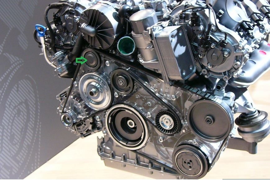2010 Mercedes C300 Serpentine Belt Diagram