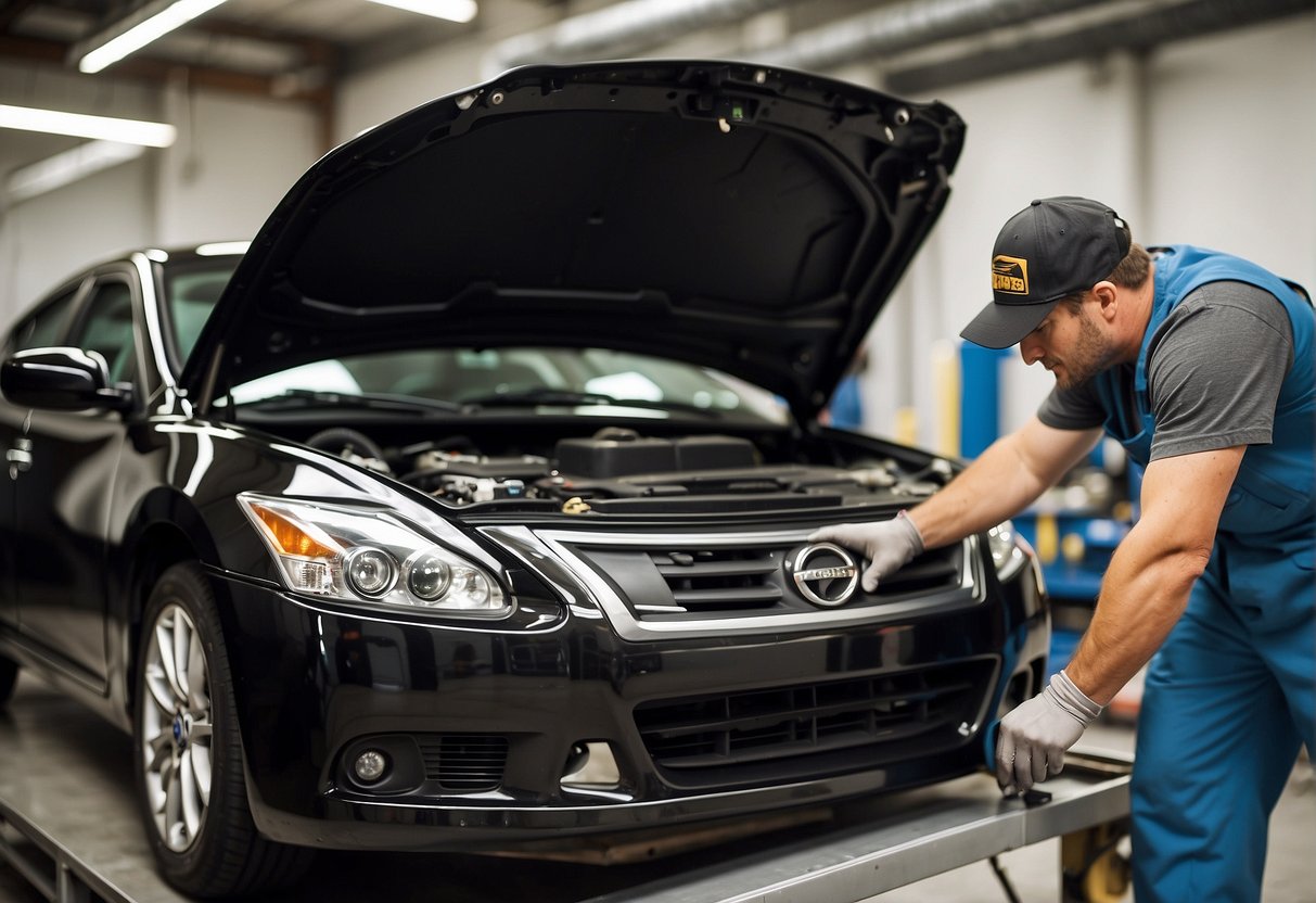 2010 Nissan Maxima Radiator Replacement