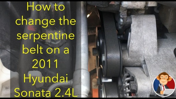 2010 Hyundai Santa Fe 2.4 Serpentine Belt Diagram