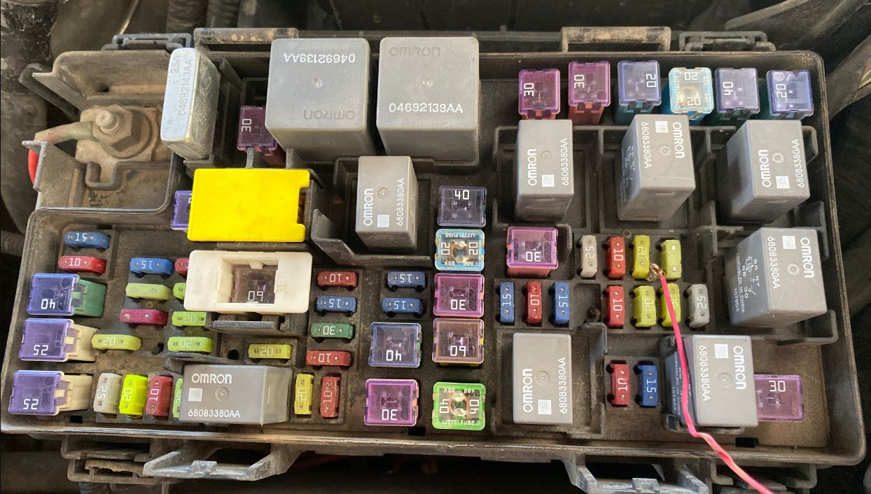 Layout 2012 Dodge Ram 1500 Fuse Box Diagram