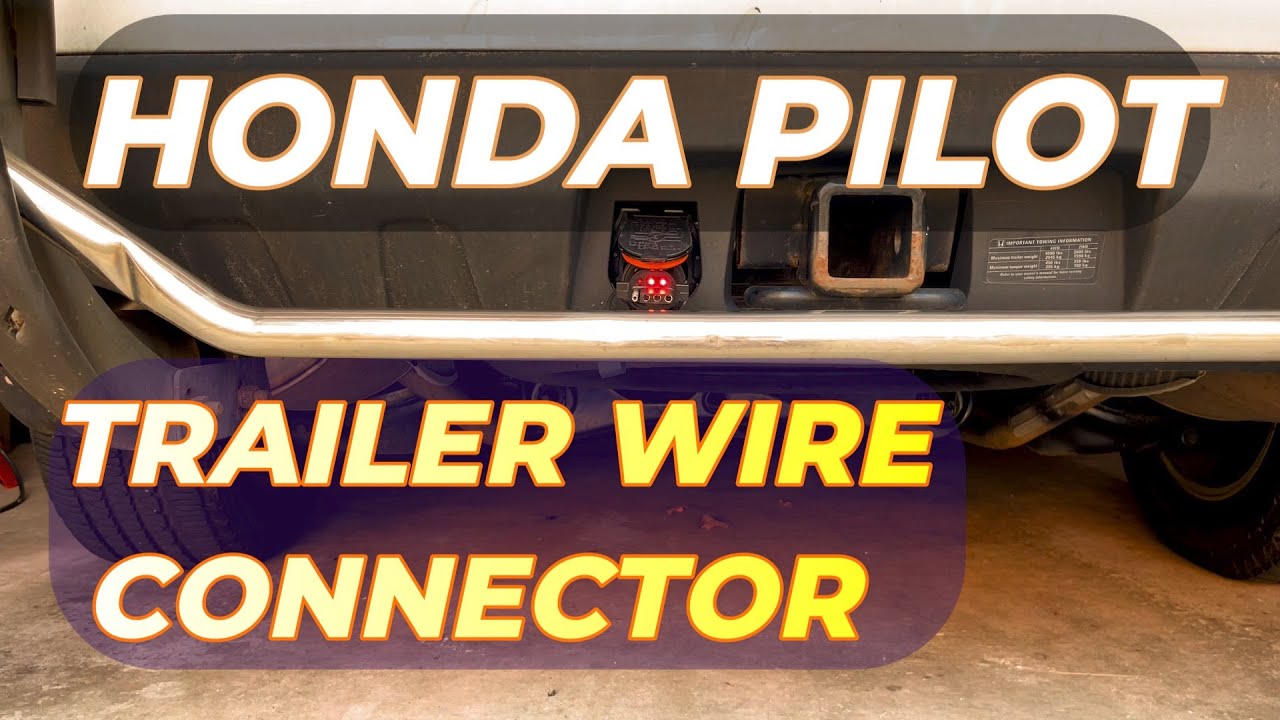 2011 Honda Pilot Trailer Wiring Harness