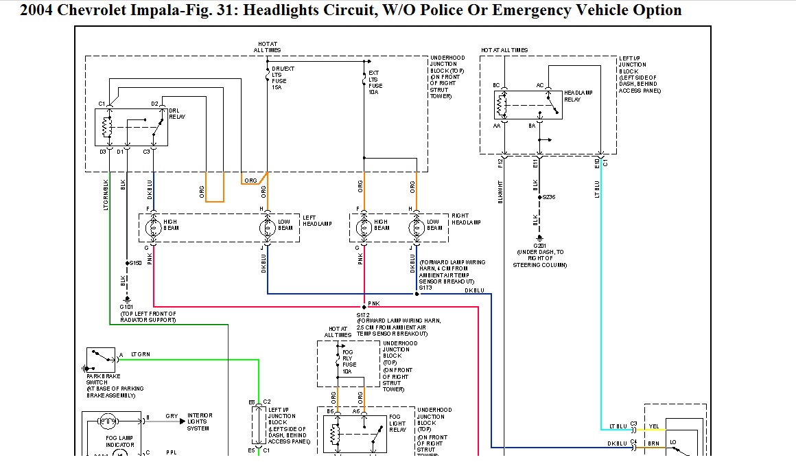 2011 Silverado Headlight Wiring Diagram