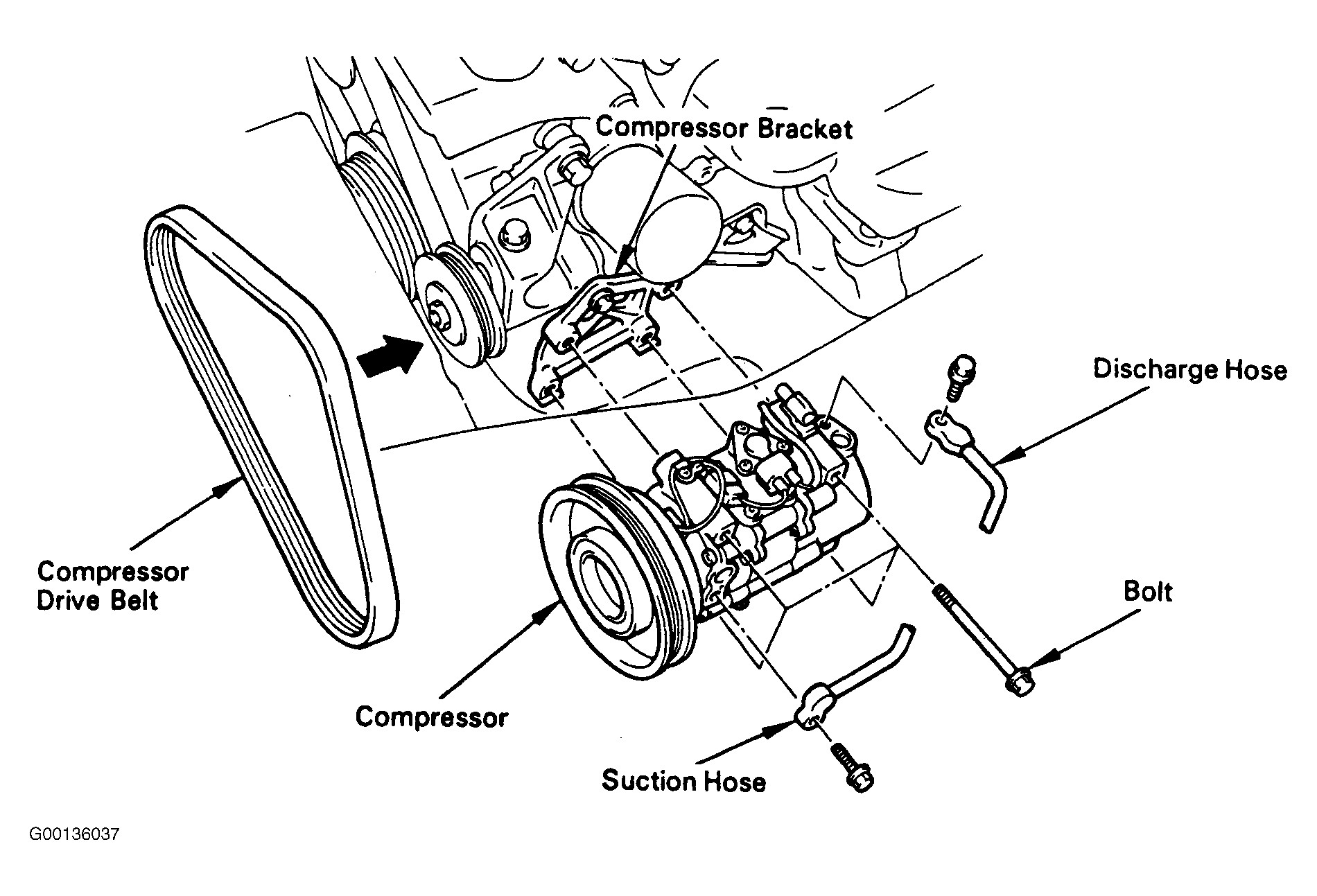 2.4 L 2012 Chrysler 200 2.4 Belt Diagram