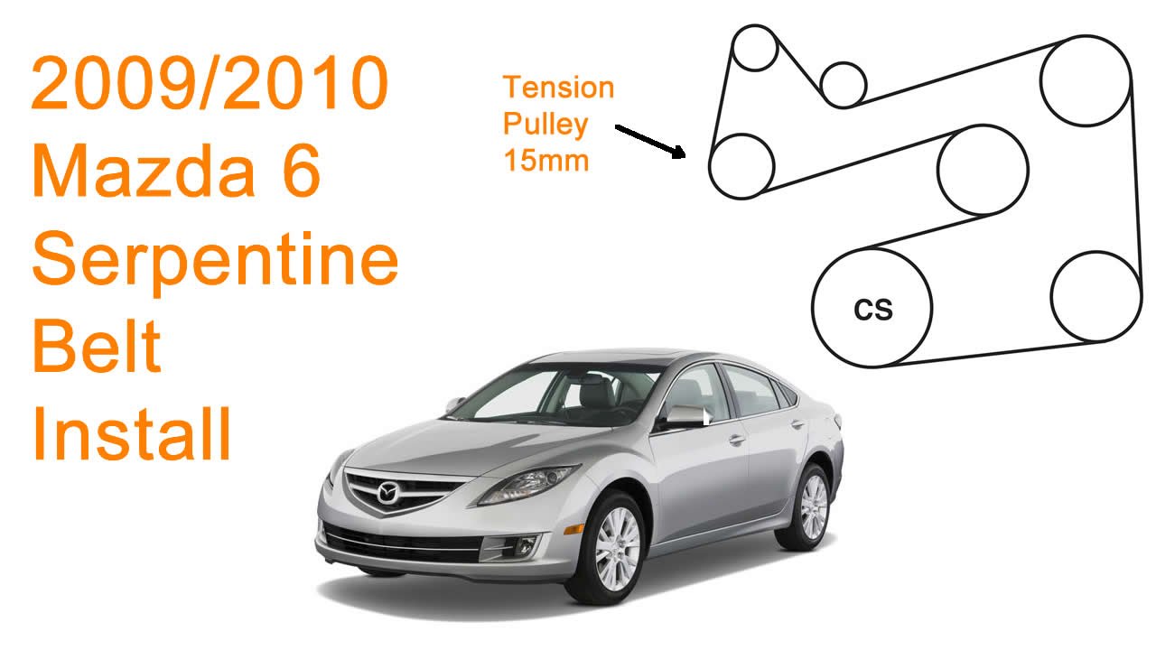 2012 Mazda 3 Serpentine Belt Diagram