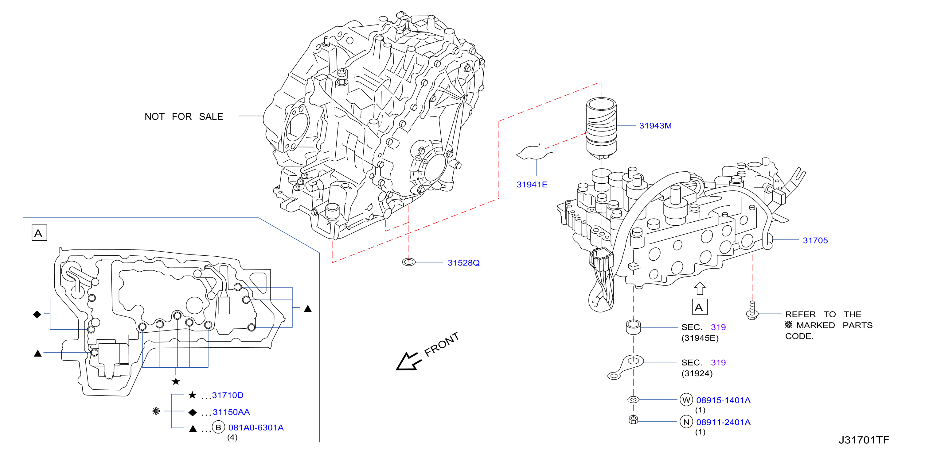2012 Nissan Maxima Transmission Fluid