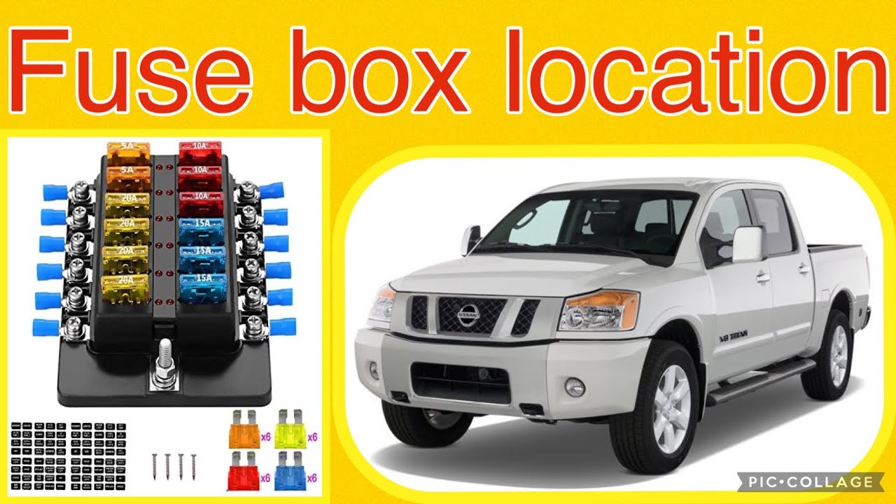 2012 Nissan Titan Fuse Box Diagram