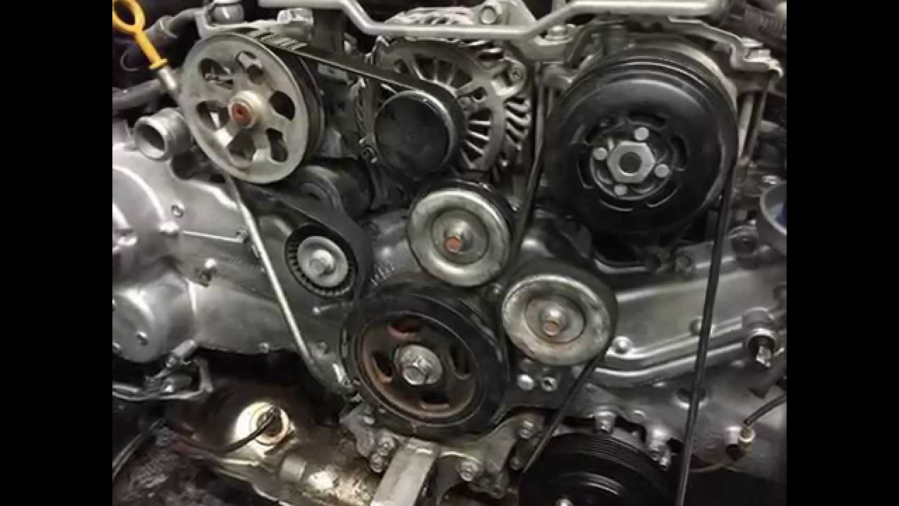 2013 Subaru Impreza Serpentine Belt Diagram