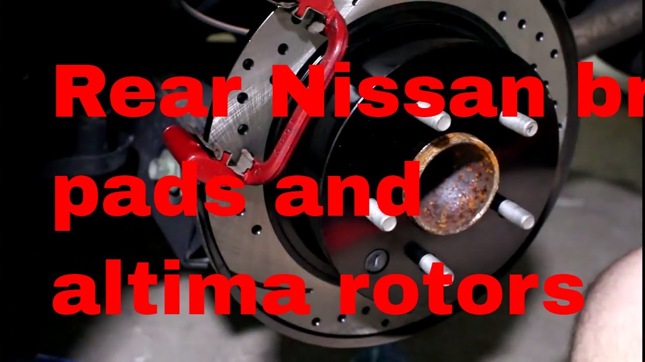 2015 Nissan Altima Brakes And Rotors