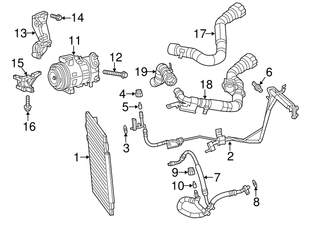 2016 Dodge Dart Coolant Hose Diagram