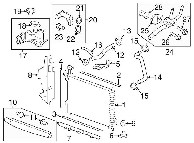 2013 Chevy Traverse Heater Hose Diagram