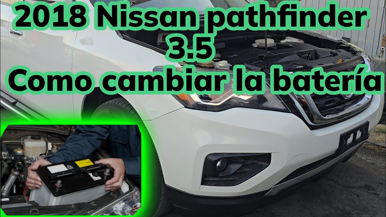 2013 Nissan Pathfinder Battery Replacement