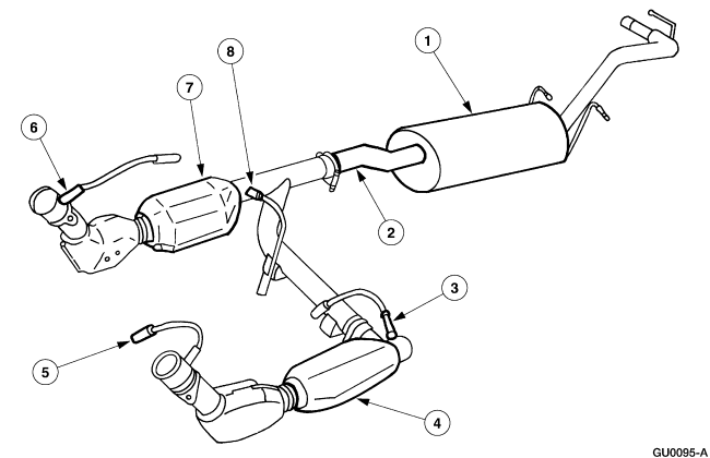 2013 Ford F150 Exhaust System Diagram