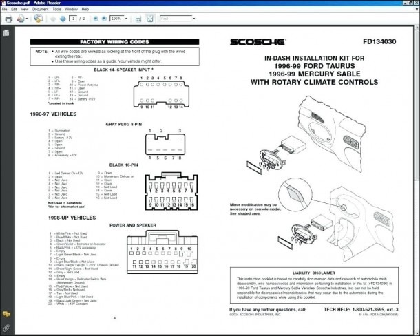 2013 Ford Fusion Radio Wiring Diagram