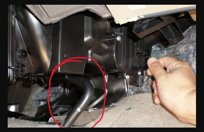 2013 Nissan Altima Ac Drain Location