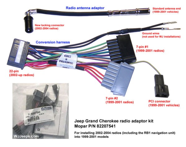 Jeep Grand Cherokee Radio Wiring Diagram
