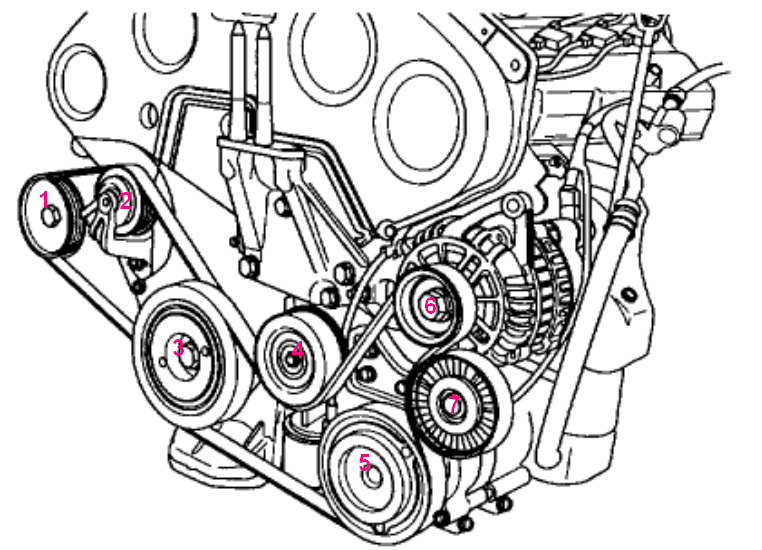 2013 Kia Soul Serpentine Belt Diagram