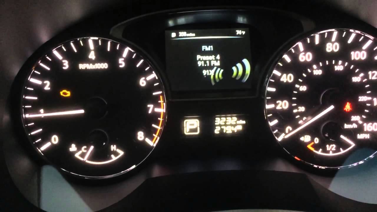 Check Engine Light 2014 Nissan Altima