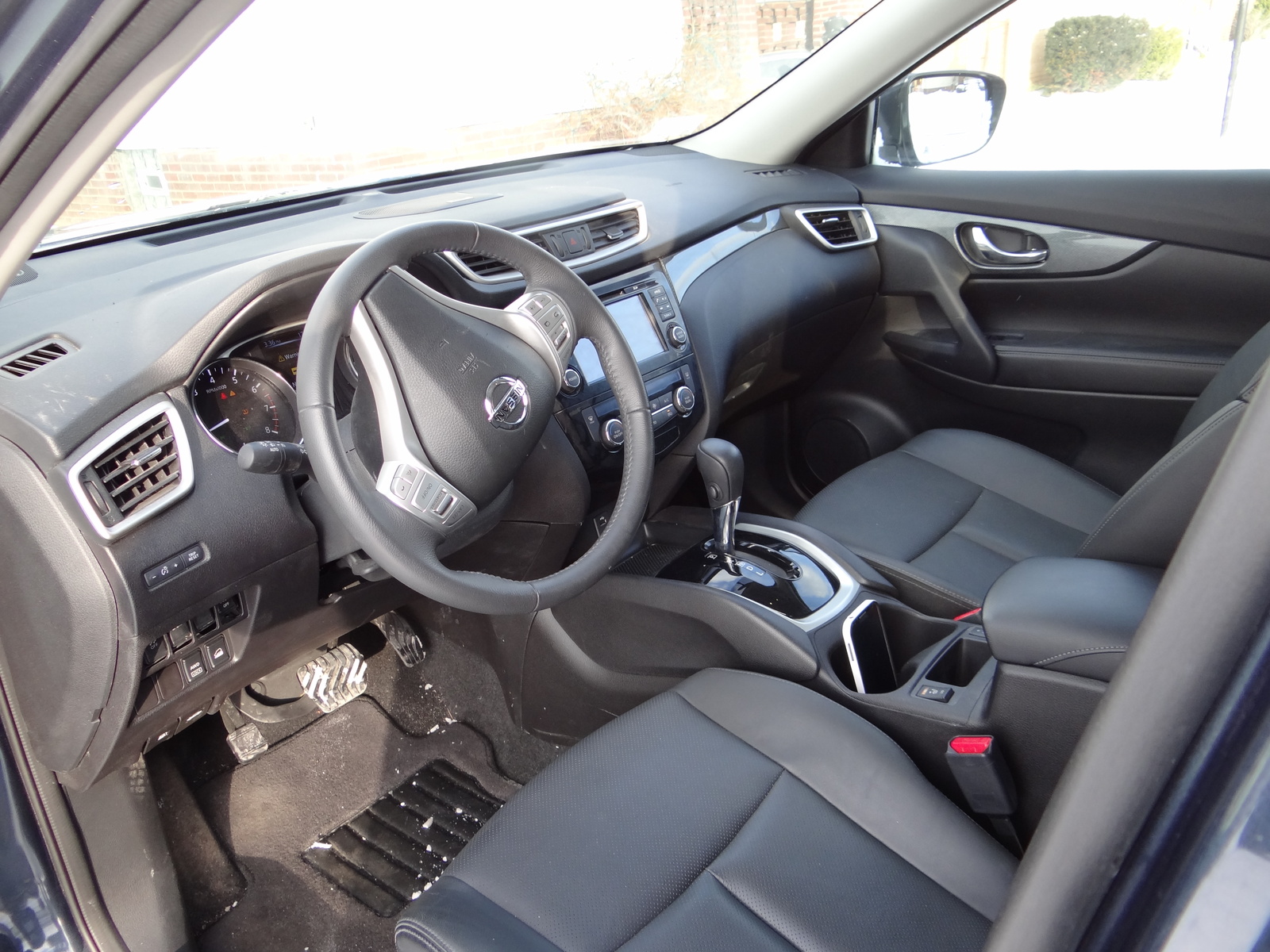 Interior Of 2014 Nissan Rogue