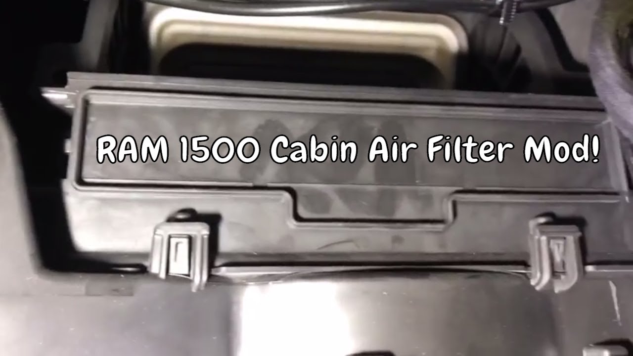 2014 Ram 1500 Cabin Air Filter Replacement