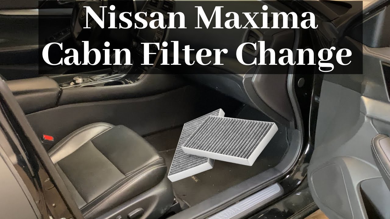 Guide To Replacing Your 2016 Nissan Maximas Cabin Air Filter 2015 - 2018 Nissan Maxima Cabin Air Filter - How To Change Remove