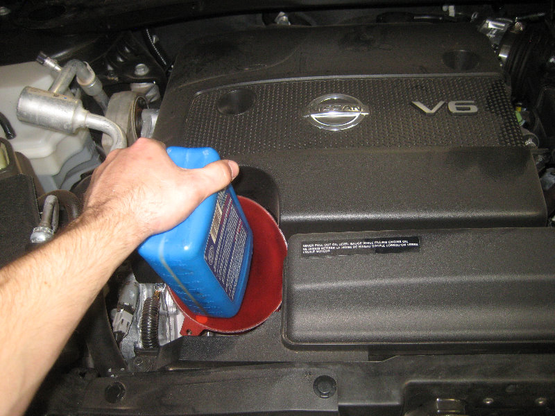 2015 Nissan Murano Oil Change