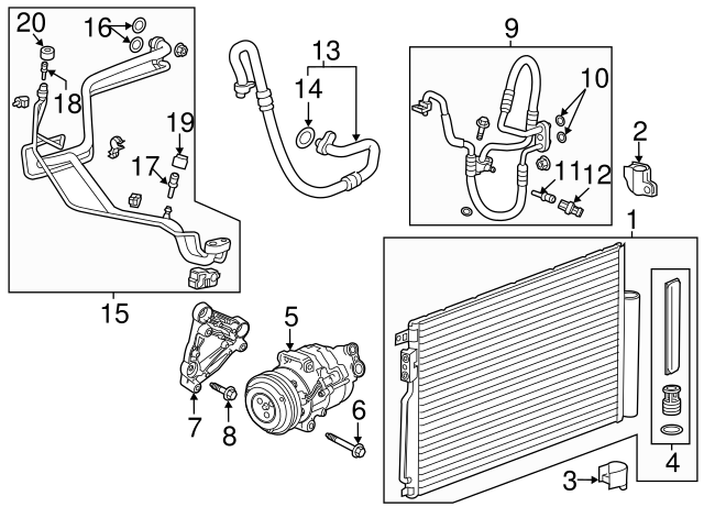 2016 Chevy Trax Cooling System Diagram